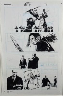 Lark Micheal (1966)... | Lot 21 - LARK Micheal (1966) -Illustration tirée de "Lazarus",... | misc / divers