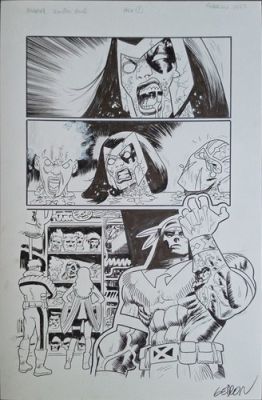 Marvel Zombies Black White and Blood #2 Complete 10Pg original art Juan Gedeon | eBay US