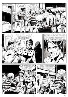 Zagor n. 164 - Tavola Originale "Colpo di scena" - Donatelli - Page volante - (1983) | Catawiki