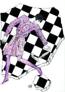 GUIDO CREPAX Valentina fiori e scacchi | Little Nemo