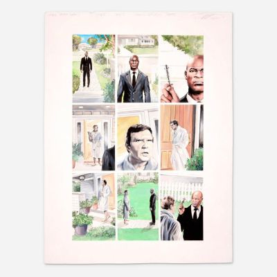 Lot 350 - JK Woodward, Star Trek: Year 5 #17 Story Page 3 Original Art (IDW, 2020) | Landry Pop Auctions