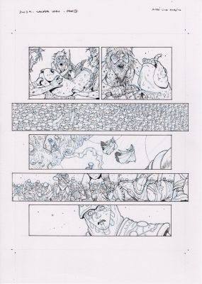 André Lima Araújo | Three Worlds / Three Moons: Maps #1 Page 07 | The Artist Bullpen