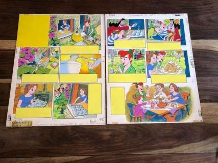 Disneyland Magazine - 2 Originele strippagina’s - Peter Pan - (ca. 70s) | Catawiki