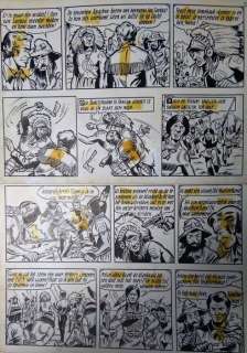 Karl May - Originele pagina (2x dubbele strook) p.14 - Karl May 2 - Winnetou - (1963) | Catawiki