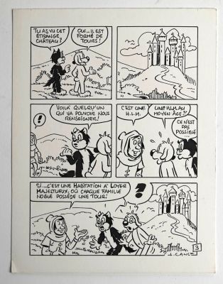 Cance Louis * Pif... | CANCE Louis * Pif et Hercule Gag en une planche Planche... | Vermot et Associés