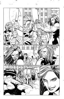 John Romita Jr. - Pencils By John Romita, Jr., Inks By Klaus Janson | WORLD WAR HULK Issue # 2 - page # 6 | The Artist’s Choice