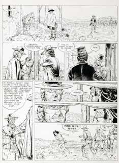 Swolfs | Durango, planche n°2 Ã  l’encre de Chine de l’ép… | Banque Dessinée