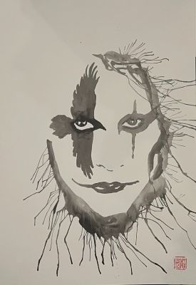 David Mack | The Crow, in Memory of Brandon Lee Tribute 3 2026 | Kirby’s Comic Art