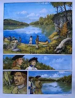 Terpant Jacques, Terpant Jacques - Planche originale couleur - Capitaine perdu T2, - Planche originale couleur - Capitaine perdu T2 - (2016, 2016)