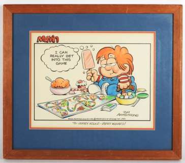 Lot 78 - 1984 Tom Armstrong Marvin Original Ink Drawing