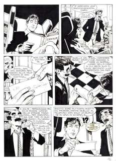 Dylan Dog n. 211 - Tavola Originale "La casa dei fantasmi" - Loose page - (2004) | Catawiki