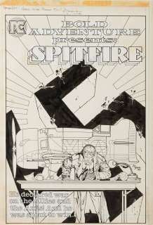 Michael Kaluta original cover artwork for Bold Adventure #3.