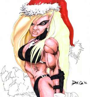 Greg "Dark One" Williams | Dark One - Jatarri Claus | ComicArtFans Classifieds