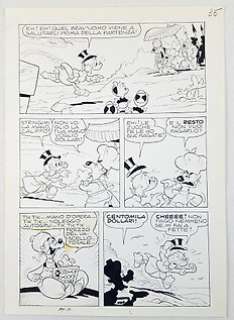 Topolino n. 899 - Massimo De Vita - Tavola Originale "Zio Paperone e l‘Operazione Zukkador" - Loose page - (1973)