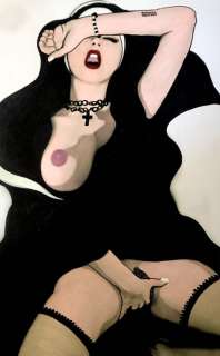 Roxana - illustraz. originale "Amen" (29x42cm) - Loose page - Original - (2013) | Catawiki