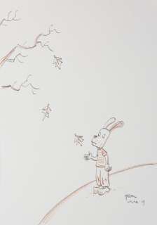 Jason - 4x Illustrazioni Originali - "Hipster" "Hitler" "Bjorn" "Sixpence" - tecnica mista - A4 - Loose page (2019) | Catawiki