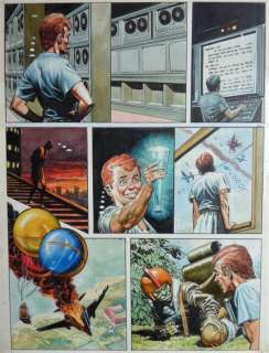 Lawrence, Don - Originele pagina in kleur - Trigië - The Man From The Future - (1975) | Catawiki