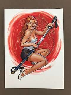 Libessart, Laurent - Dessin original couleur - Moréa