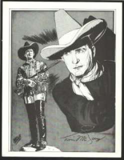 Tim McCoy Real West Movie Hall of Fame Series Print | DTA Collectibles