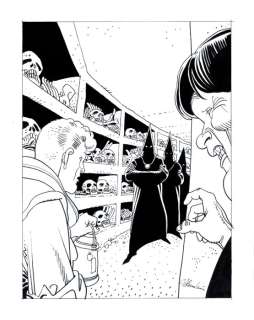 Martin Mystere n. 135 - Cover Originale Firmata "Catacombe!" - Loose page - First edition - (1993) | Catawiki