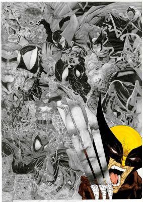 Todd McFarlane Tribute – Marvel Universe | Corner4art
