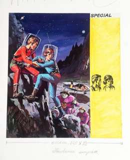 Rin Tin Tin - Copertina originale a tempera | Catawiki