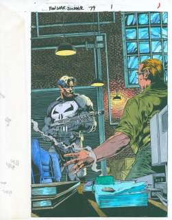 John Kalisz - The Punisher War Journal Vol 1 #79, strona 1 (kolor)