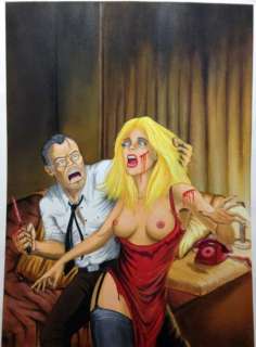 Sexy Horror - Sadistic - Loose page - First edition | Catawiki