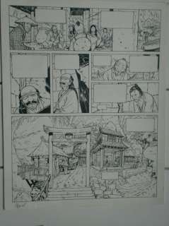 Adamov, Philippe - Planche originale (p.8) - Le Vent des Dieux T.5 - La balade de Mizu | Catawiki