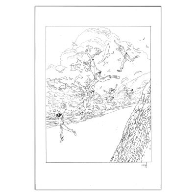 Neyef | Les Enfants Perdus - Couverture originale | Achetez de l’Art