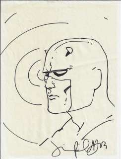 Jimmy Palmiotti- Daredevil Convention Head Sketch | Golden Age Collectibles