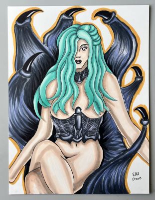 Arttrober2026 - Slan Berserk by EBUDraws | Raremarq (Buy It Now)