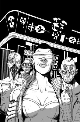 André Lima Araújo | Cyberpunk 2077: Kickdown #3 Cover C | The Artist Bullpen