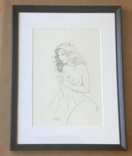 Marini, Enrico - Dessin original - Le Scorpion - Portrait de Mejaï - (2020) | Catawiki