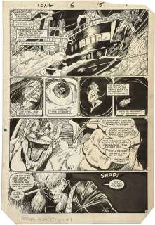 Arthur Adams - Longshot #6 p11 (Signed)