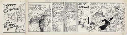 (CARTOON) FRANCES EDWINA DUMM. "Merry Christmas!"