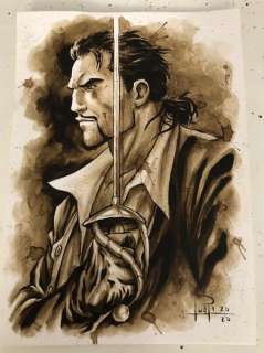 Original Coffee Painting - LE SCORPION - Original (2020) | Catawiki