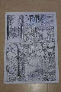 Guy, Michel - Planche originale - Le Sang du dragon T4 - L‘Enchanteur Iweret - (2009)