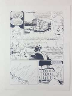 Martyn Mistére - Lucio Filippucci - Tav. Origin. n. 5 "Mysteri a Milano" - Loose page - First edition - (1993) | Catawiki