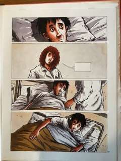 Chabouté, Christophe - Planche originale couleur - Purgatoire T1 - (2003) | Catawiki