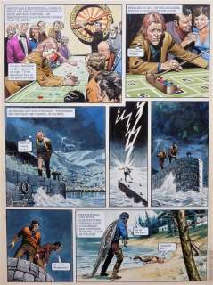 Lawrence, Don - Originele openingspagina in kleur - Trigië - "Nestor The Faith Healer" - (1975) | Catawiki