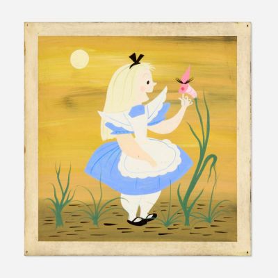 Mary Blair, Alice in Wonderland Concept Presentation Original Art | Landry Pop Auctions