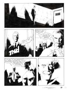 Dylan Dog Gigante n. 10 - Tavola Originale "i peccatori di Hellborn" ROI - Loose page - First edition - (2001) | Catawiki