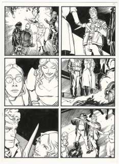 Martyn Mistére, Almanacco del Mistero 1996 - Giuseppe Palumbo - tavola originale "Effetto Boomerang" - Loose page - (1995) | Catawiki