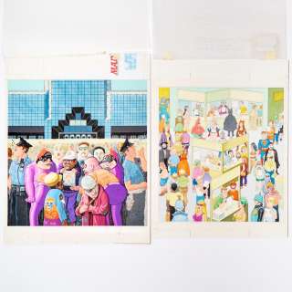 Two Special New York Comic-Con Fold-Ins AL JAFFEE | misc / divers