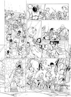 Le feu de Thesee - tavola originale - Loose page | Catawiki