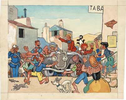 Alain Saint-Ogan - L‘Accueil triomphal de Zig et Puce