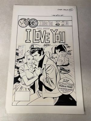 I LOVE YOU #125 COVER comic ART prod stats 1979 romance BOLLE BOAT CAPTAIN LOVE | eBay US (Buy It Now)