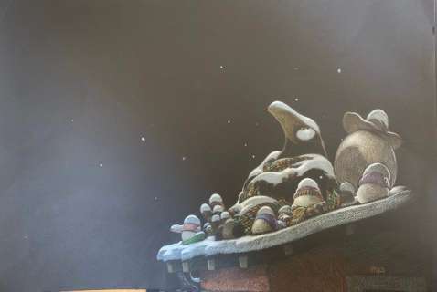 La cittÃ  delle cose dimenticate - M. Frezzato illustrazione originale "Sha" - Loose page - (2017) | Catawiki