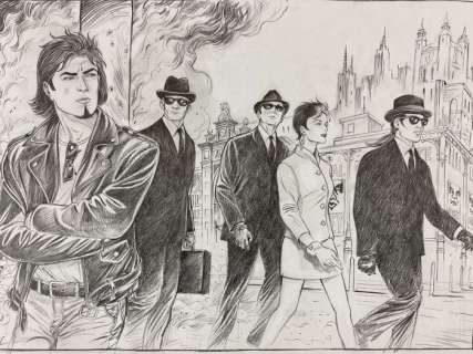 Grenson, Olivier - Dessin original - Niklos Koda - "Rencontres n°3" - (2005) | Catawiki